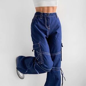 True Religion Mr. Pocket Slim Parachute Pant